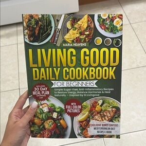 NEW Living Good Daily Cookbook
